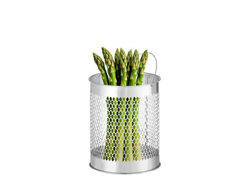 Hendi Spargel- und Nudeltopf XL, Edelstahl, 5,5 Liter,  162 mm, Hhe 280 mm