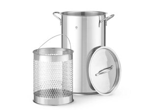 Hendi Spargel- und Nudeltopf XL, Edelstahl, 5,5 Liter, ...