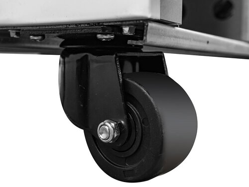 vaiotec TOPLINE 1200 Getr�nkek�hlschrank, Wei�, 2 Fl�gelt�ren, 1040 Liter, Umluftk�hlung, Leuchtaufsatz, BTH 1280 x 742 x 2180 mm