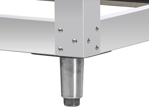 vaiotec TOPLINE Untergestell f�r Elektro Pizzaofen Duo 12x �34cm tiefe Ausf�hrung, BTH 1100 x 1185 x 650 mm