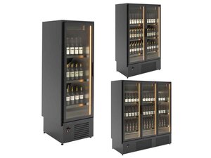 vaiotec TOPLINE 800 Weink�hlschrank, Schwarz, in...