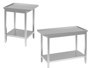 vaiotec TOPLINE 600 Ablauftisch, Grundboden, ohne...