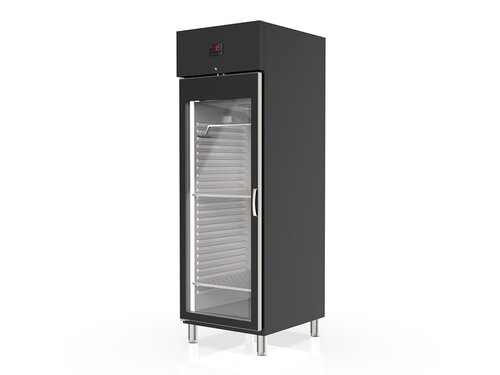 vaiotec TOPLINE 850 Reifeschrank 150, Schwarz, 645 Liter, 150 kg Fleisch, BTH 680 x 850 x 2130 mm