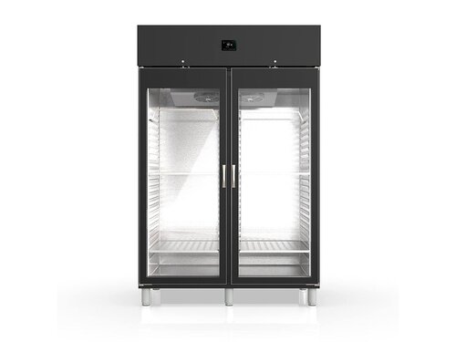 vaiotec TOPLINE 850 Reifeschrank 300, Schwarz, 1404 Liter, 300 kg Fleisch, BTH 1370 x 850 x 2130 mm