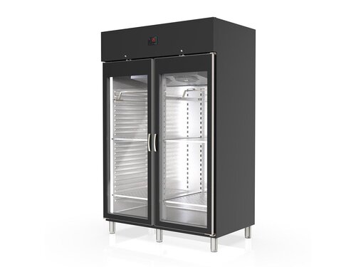 vaiotec TOPLINE 850 Reifeschrank 300, Schwarz, 1404 Liter, 300 kg Fleisch, BTH 1370 x 850 x 2130 mm