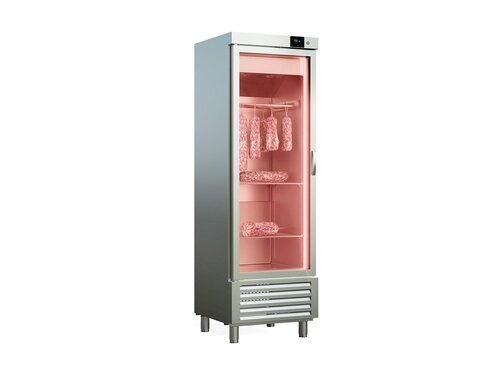 vaiotec TOPLINE 750 Reifeschrank 600AT, Edelstahl, 505 Liter, Abtropfen und Trocknen, BTH 680 x 735 x 2160 mm