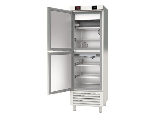 vaiotec TOPLINE 750 Reifeschrank 600AT Duo, Edelstahl, 490 Liter, Abtropfen und Trocknen, 2 Zonen, BTH 680 x 735 x 2160 mm