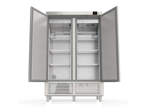 vaiotec TOPLINE 750 Reifeschrank 1200AT, Edelstahl, 1201 Liter, Abtropfen und Trocknen, BTH 1370 x 735 x 2160 mm