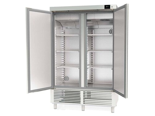 vaiotec TOPLINE 750 Reifeschrank 1200AT, Edelstahl, 1201 Liter, Abtropfen und Trocknen, BTH 1370 x 735 x 2160 mm