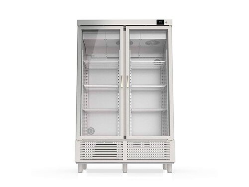 vaiotec TOPLINE 750 Reifeschrank 1200AT LED, Edelstahl, 1201 Liter, Abtropfen und Trocknen, LED Beleuchtung, BTH 1370 x 735 x 2160 mm