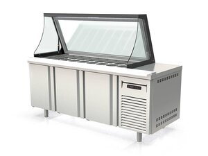 vaiotec TOPLINE 800 Zubereitungstisch 600,...