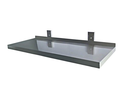 vaiotec EASYLINE 400 Wandbord, 1 Ablageboden, Aufkantung, BTH 1000 x 400 x 35 mm