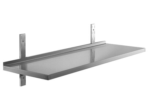 vaiotec EASYLINE 300 Wandbord, 1 Ablageboden, Aufkantung, BTH 1400 x 300 x 35 mm