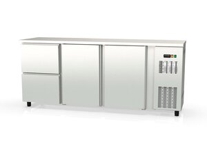 vaiotec TOPLINE 530 Barkhltisch mit 2 Tren, 2...