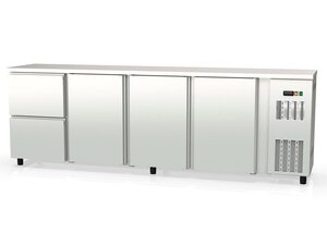 vaiotec TOPLINE 530 Barkhltisch mit 3 Tren, 2...