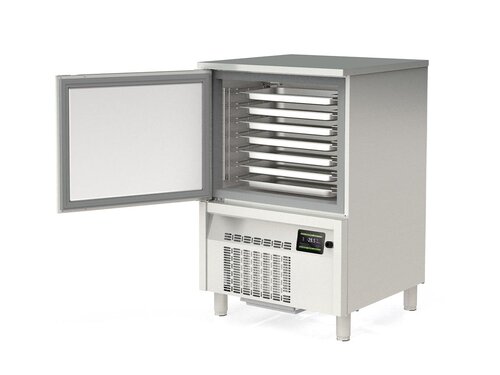 vaiotec TOPLINE 800 Schockfroster 70, f�r 7x EN 60x40 oder 7x GN 1/1, BTH 800 x 800 x 1240 mm