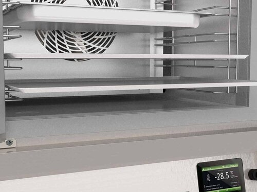 vaiotec TOPLINE 800 Schockfroster 70, f�r 7x EN 60x40 oder 7x GN 1/1, BTH 800 x 800 x 1240 mm