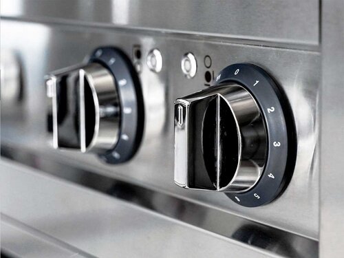 Combisteel Induktionsherd, 4 Kochstellen, 4x 3,5 kW, offener Unterbau, BTH 800 x 700 x 941 mm