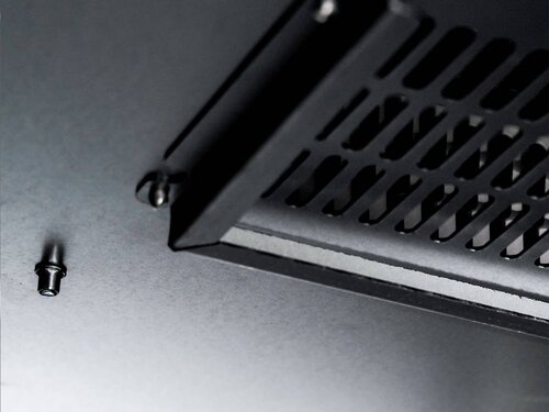 Combisteel Induktionsherd, 4 Kochstellen, 4x 3,5 kW, offener Unterbau, BTH 800 x 700 x 941 mm