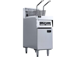 Combisteel Elektro Fritteuse, 2 Becken, 2x 12,5 Liter,...