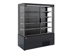 Diamond Wandk�hlregal, Schwarz, Selbstbedienung,...