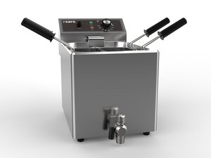 Saro Pastakocher ASTI, Edelstahl, 4 Krbe, Ablasshahn,...