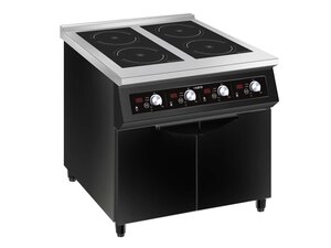 Saro Induktionsherd, 4 Felder, 2 Unterschrnke, BTH 800 x...