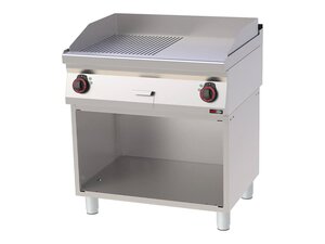 REDFOX FTHR 70/80 E, Elektro Grillplatte, Grillfl�che 1/2...