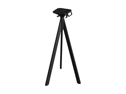 FEROS Infinity Tripod Tischgestell hoch Schwarz, BTH 400 x 400 x 1080 mm