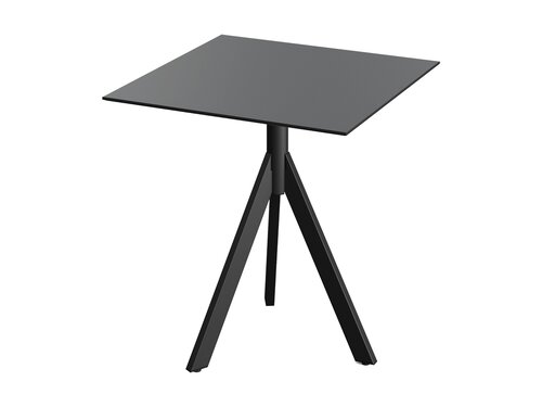 FEROS Infinity Tripod Terrassentisch Gestell Schwarz +...