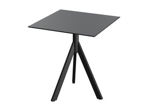 FEROS Infinity Tripod Terrassentisch Gestell Schwarz +...