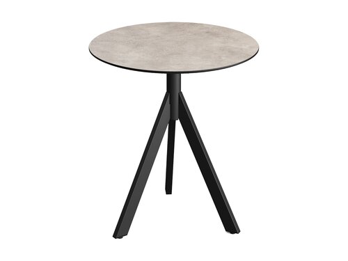 FEROS Infinity Tripod Terrassentisch Gestell Schwarz +...