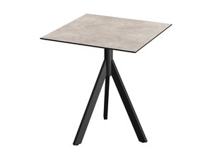 FEROS Infinity Tripod Terrassentisch Gestell Schwarz +...