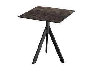 FEROS Infinity Tripod Terrassentisch Gestell Schwarz +...