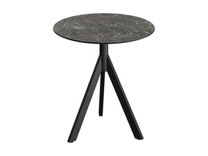 FEROS Infinity Tripod Terrassentisch Gestell Schwarz +...