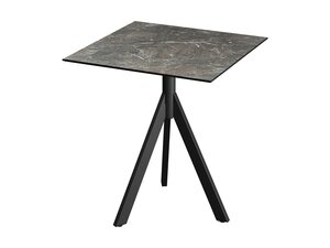 FEROS Infinity Tripod Terrassentisch Gestell Schwarz +...