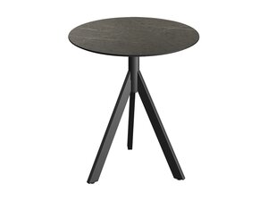 FEROS Infinity Tripod Terrassentisch Gestell Schwarz +...