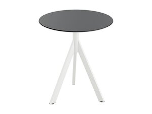 FEROS Infinity Tripod Terrassentisch Gestell Wei +...