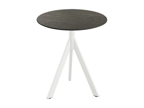 FEROS Infinity Tripod Terrassentisch Wei frame +...