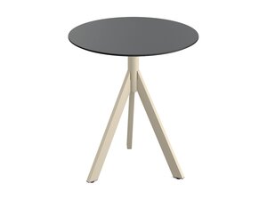 FEROS Infinity Tripod Terrassentisch Gestell Sand +...