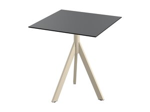 FEROS Infinity Tripod Terrassentisch Gestell Sand +...