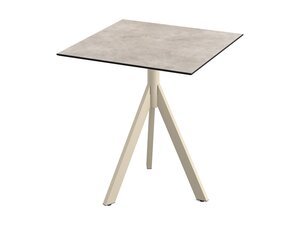 FEROS Infinity Tripod Terrassentisch Gestell Sand +...