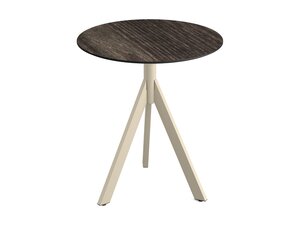 FEROS Infinity Tripod Terrassentisch Gestell Sand +...