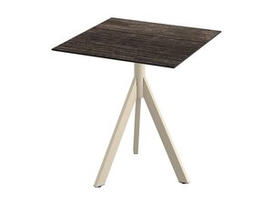 FEROS Infinity Tripod Terrassentisch Gestell Sand +...