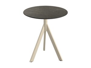 FEROS Infinity Tripod Terrassentisch Gestell Sand +...