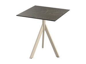 FEROS Infinity Tripod Terrassentisch Gestell Sand +...