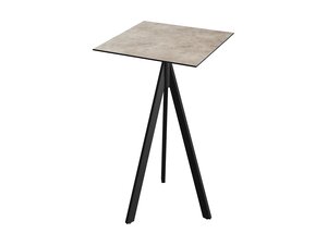 FEROS Infinity Tripod Stehtisch Gestell Schwarz +...