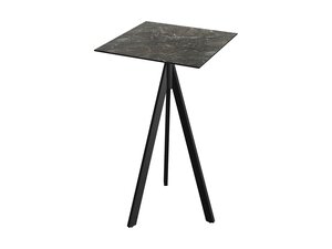 FEROS Infinity Tripod Stehtisch Gestell Schwarz + Galaxy...