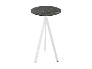 FEROS Infinity Tripod Stehtisch Gestell Wei + Galaxy...