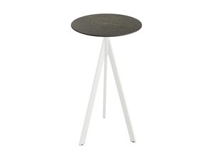 FEROS Infinity Tripod Stehtisch Gestell Wei + Midnight...